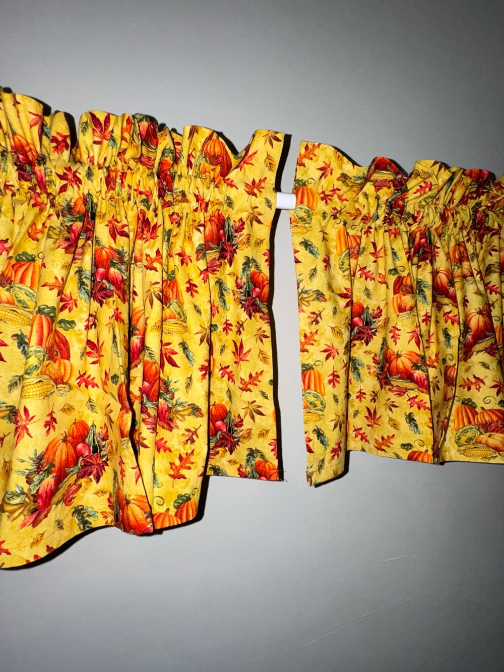 Set of 2 New!! Harvest Valances